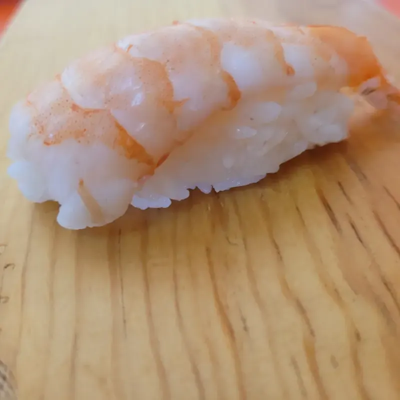 Nigiri de camarón